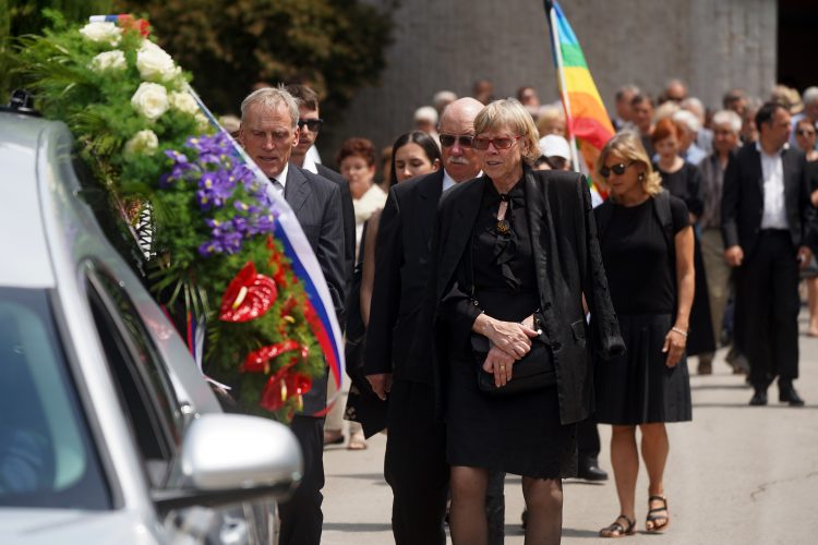 Pogrebna slovesnost za Borisa Pahorja