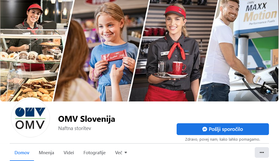 Lažen profil OMV Slovenija