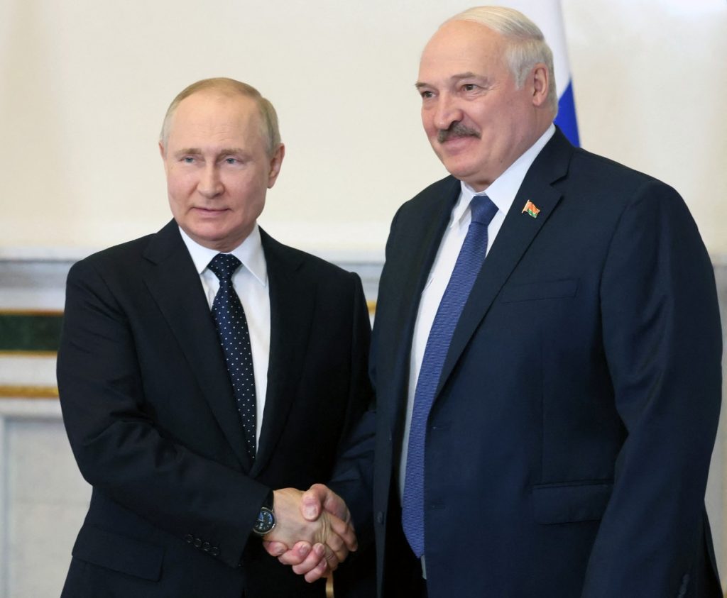 Lukašenko Putin