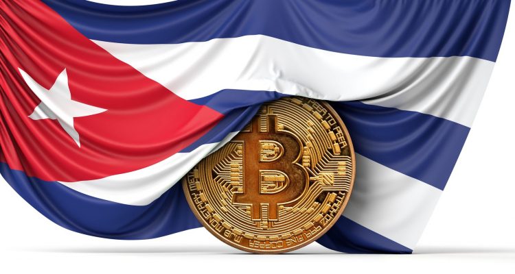 Bitcoin in kubanska zastava