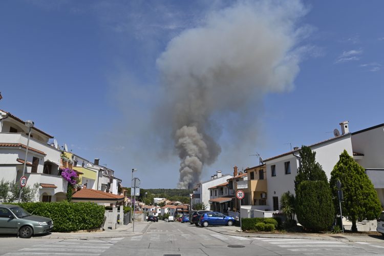 Hrvaška požar
