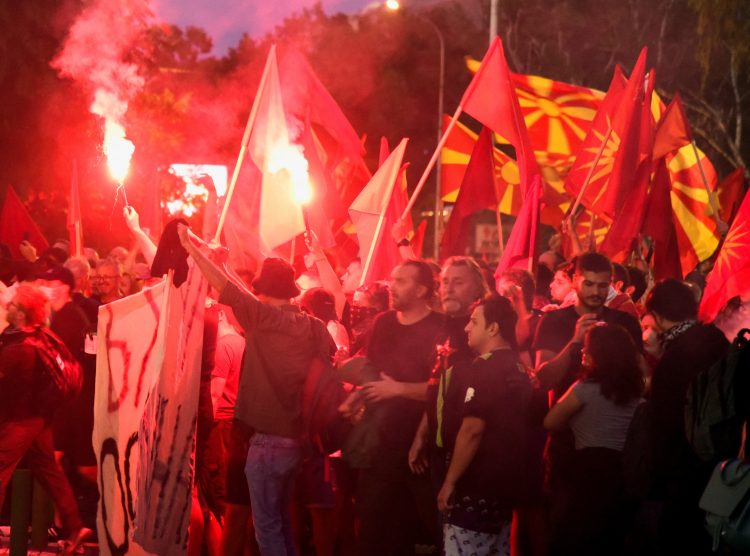 Protesti v Skopju