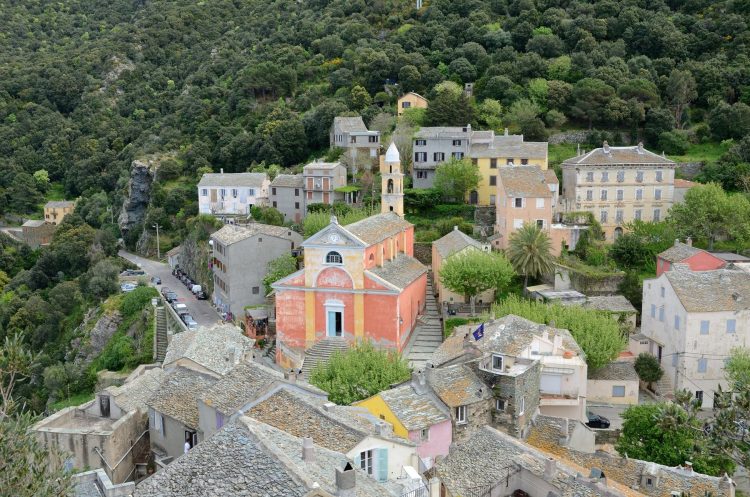 Korziška vasica Nonza