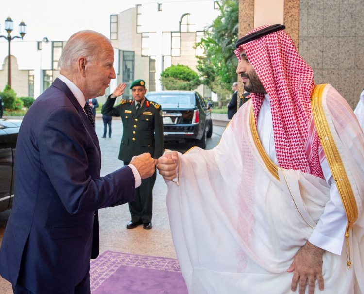 Mohamed bin Salman, Joe Biden