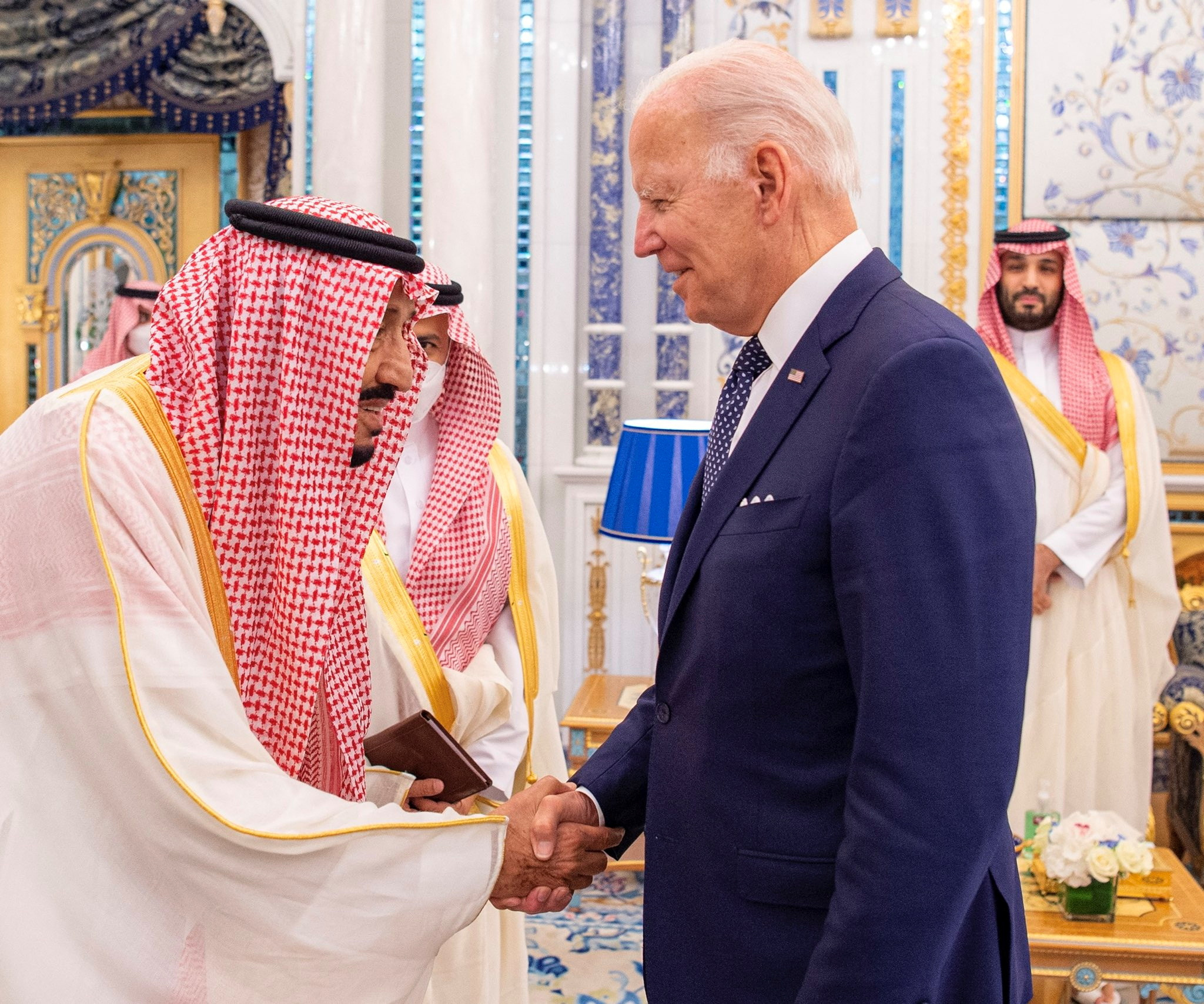 kralj Salman, Joe Biden