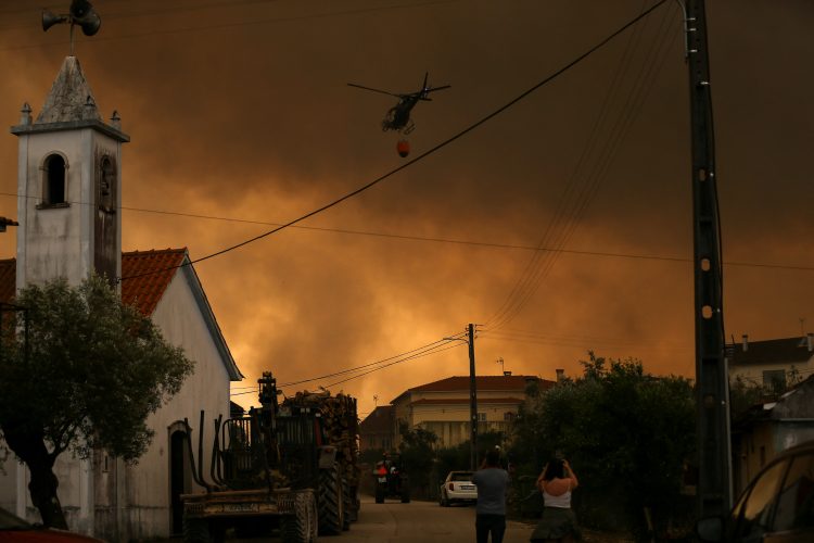 Požar, Portugalska