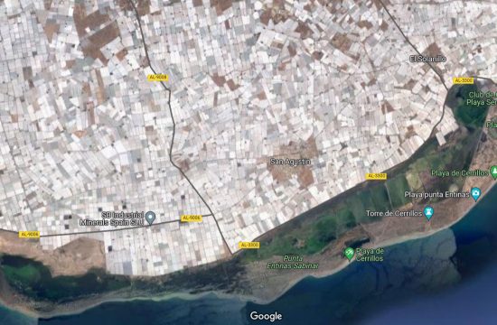 Almeria satelitski posnetek