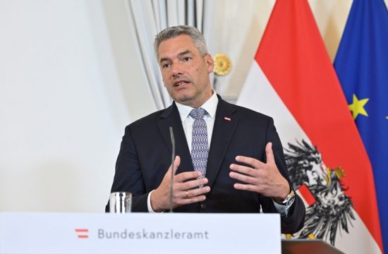 Avstrijski kancler Karl Nehammer
