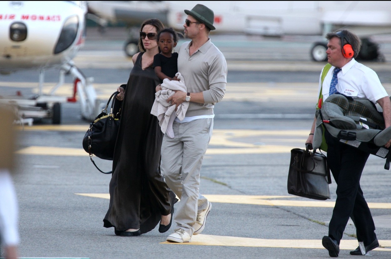 Angelina Jolie, Brad Pitt, Zahara