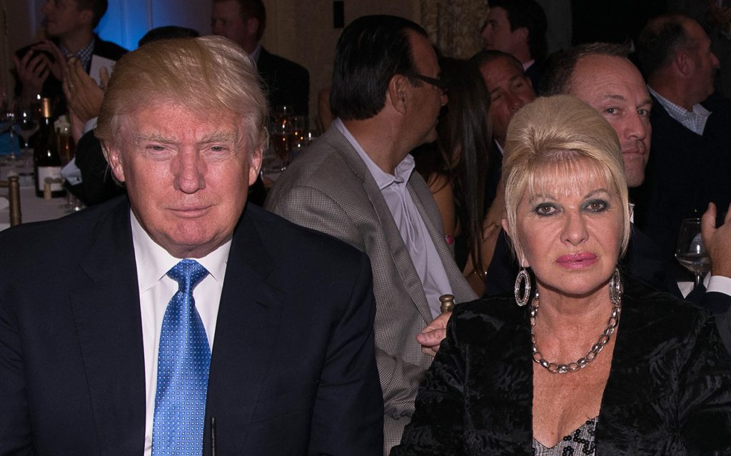 Ivana in Donald Trump