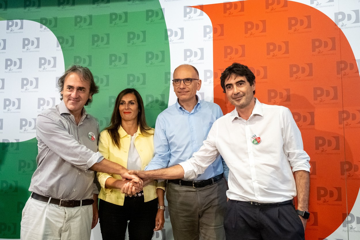 Italija volitve leva koalicija