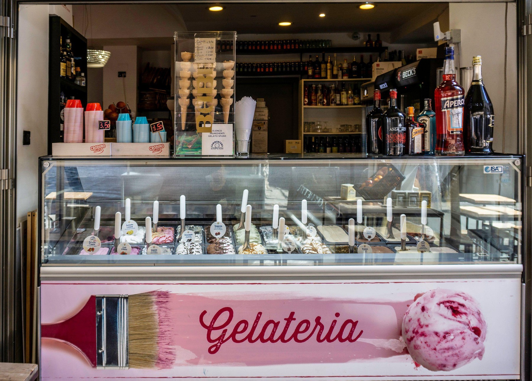 Italijanski sladoled, gelato, gelateria