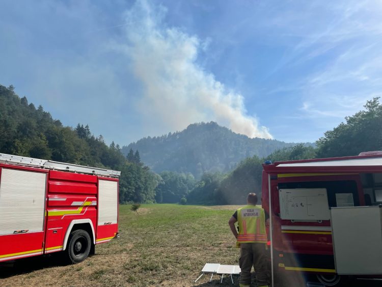 požar Ljubljana