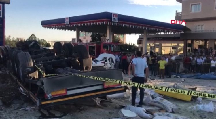 Tovornjak, Turčija, nesreča