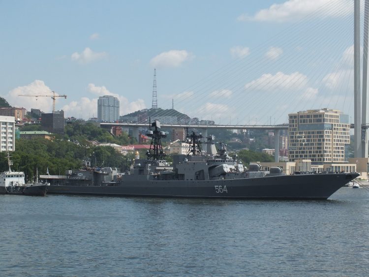 ruski rušilec Admiral Tribuc