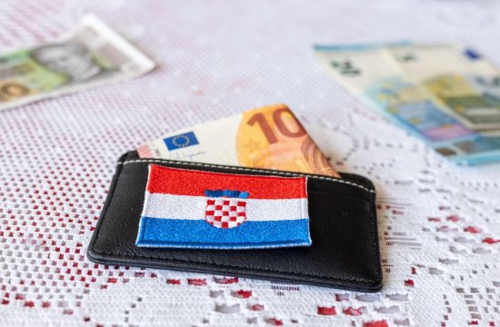 Kuna, evro, hrvaška