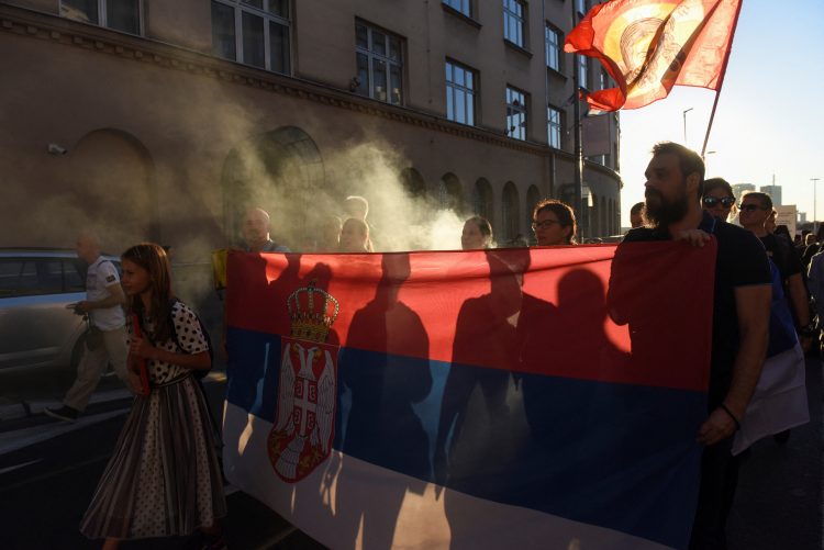 parada ponosa srbija protest