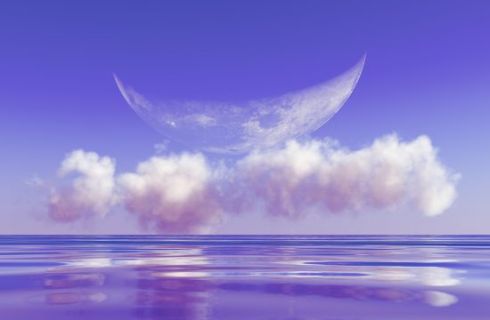 luna, nebo