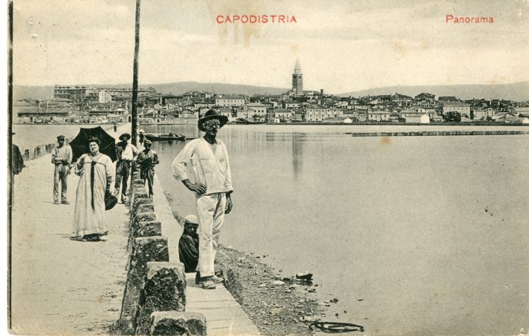 Vstop v Koper po Semedelski cesti (1910)