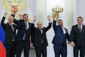 Slavje v Moskvi ob priključitvi Donbasa k Rusiji
