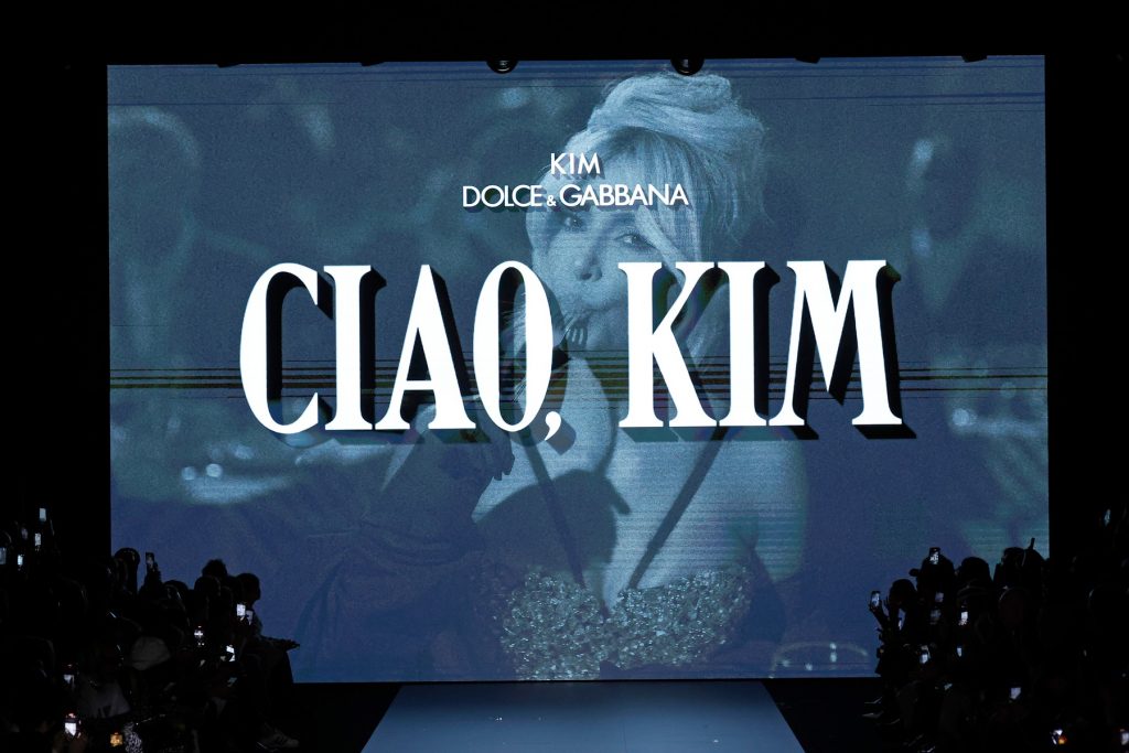 Kim Kardashian in Dolce & Gabbana