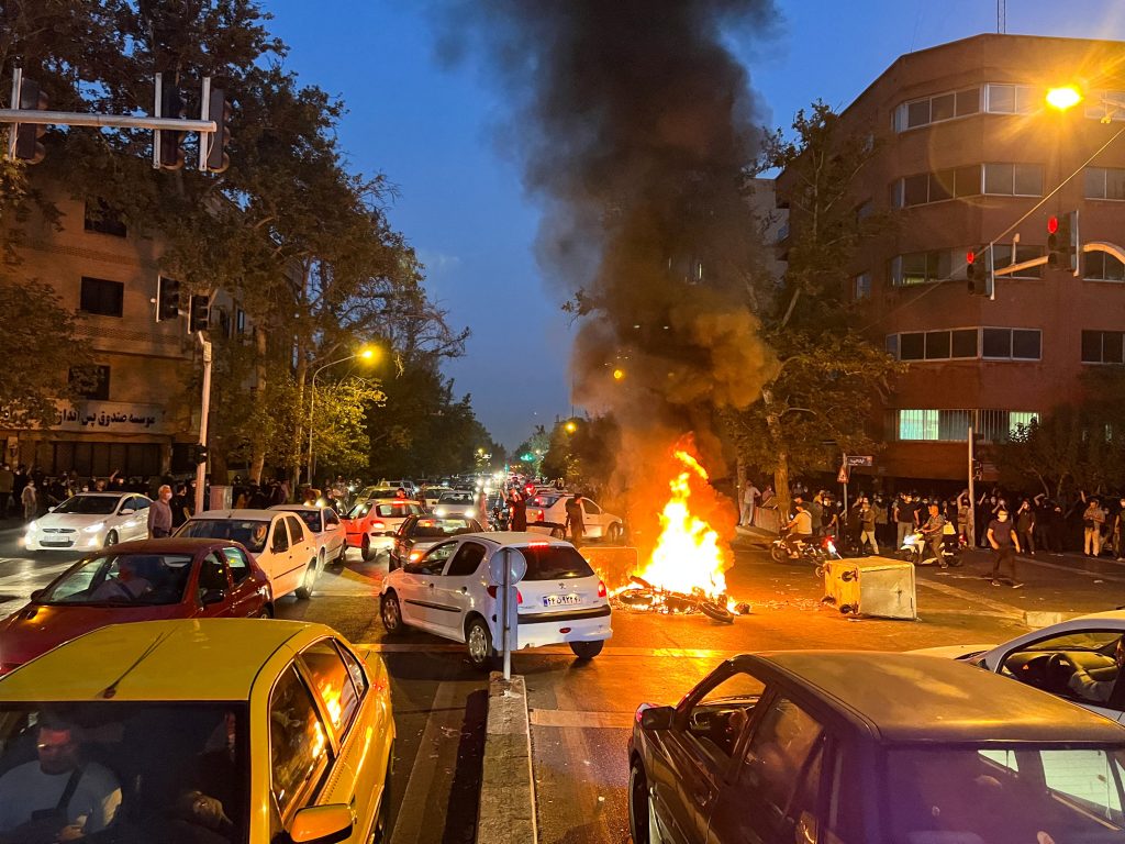 protesti v Iranu
