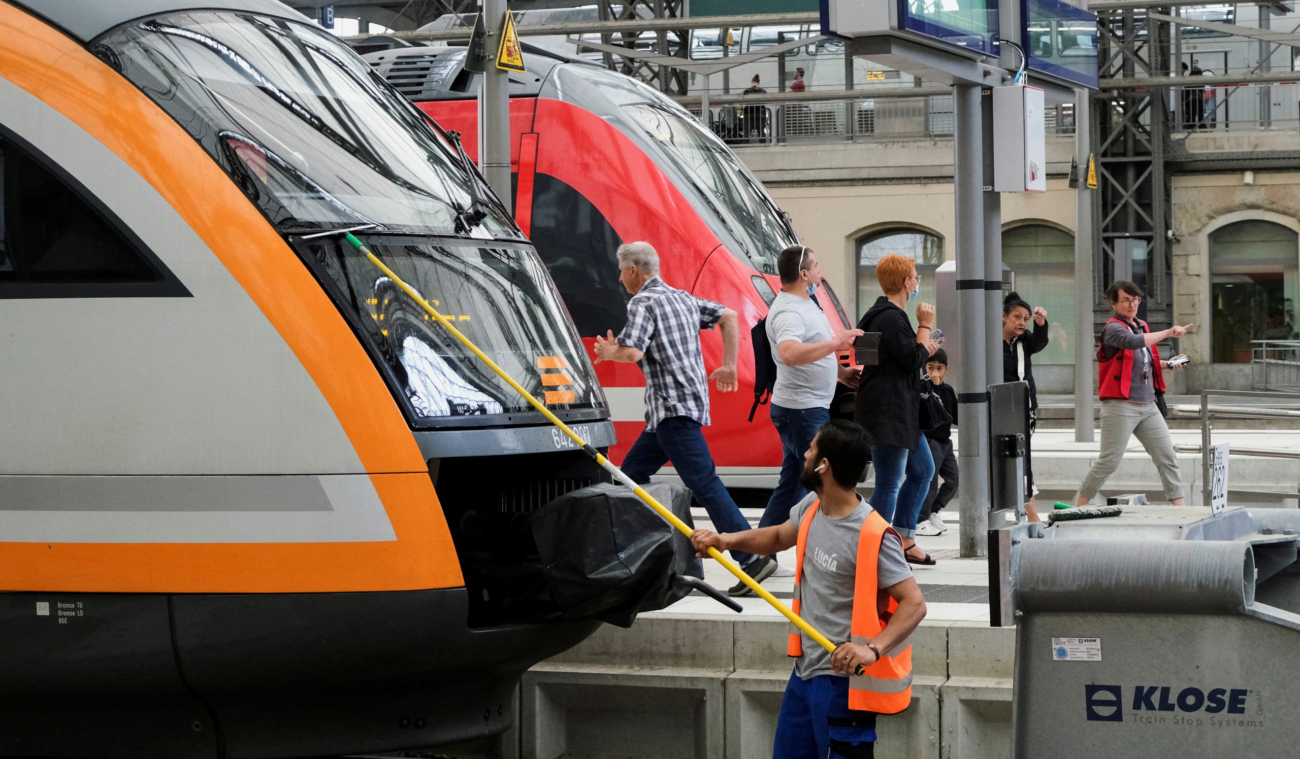 vlaki v Nemčiji