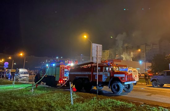 Rusija, gasilci, Jejsk