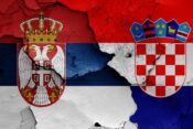 Srbska in hrvaška zastava
