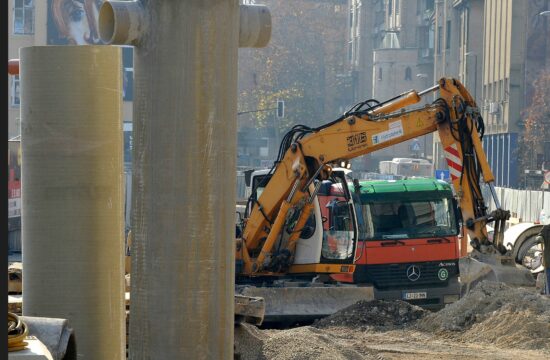 Gradnja kanalizacije v Ljubljani