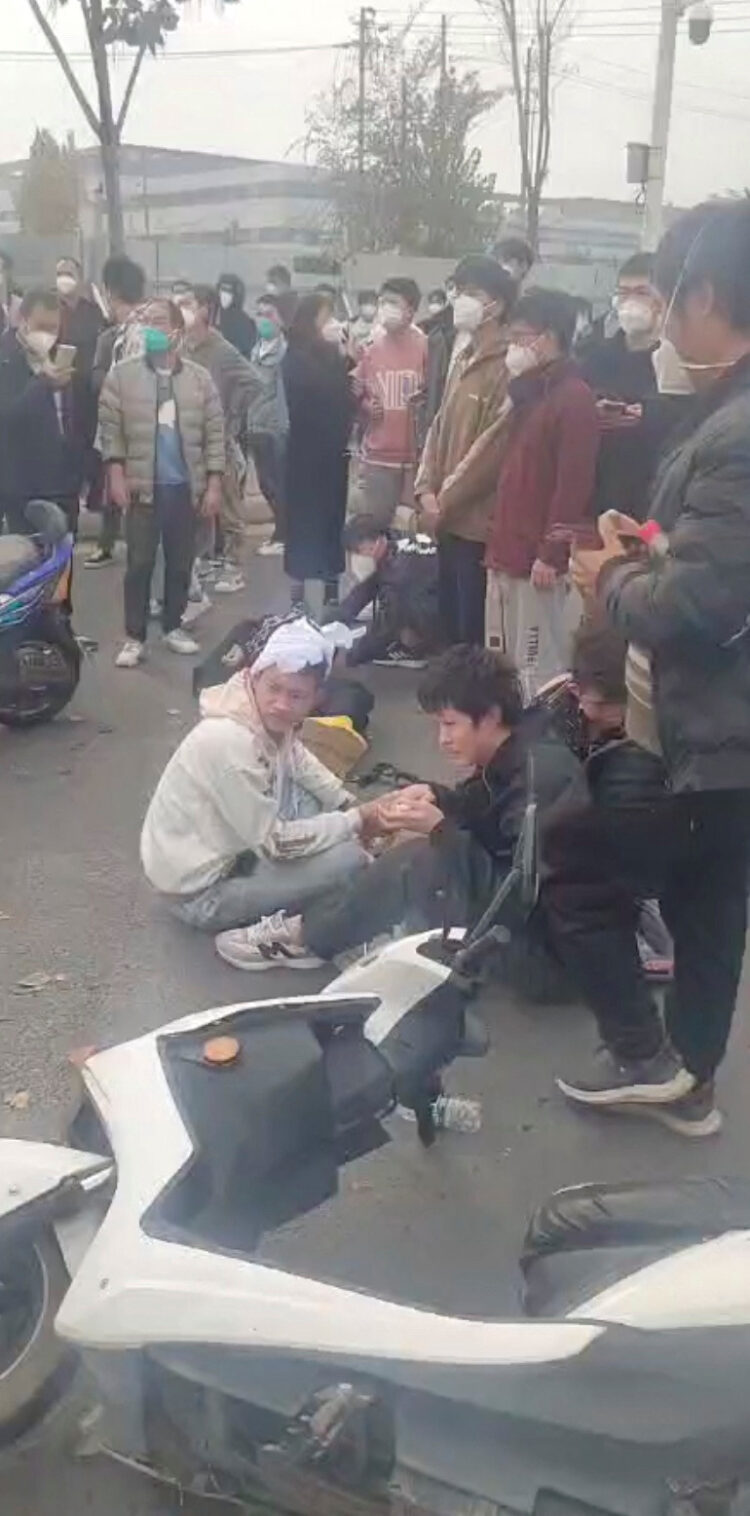 Foxconn protesti v proizvodnji iPhonov na Kitajskem