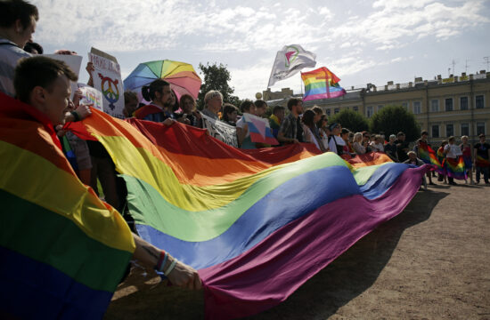 LGBT protesti v Rusiji