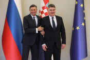 Borut Pahor in Zoran Milanovič