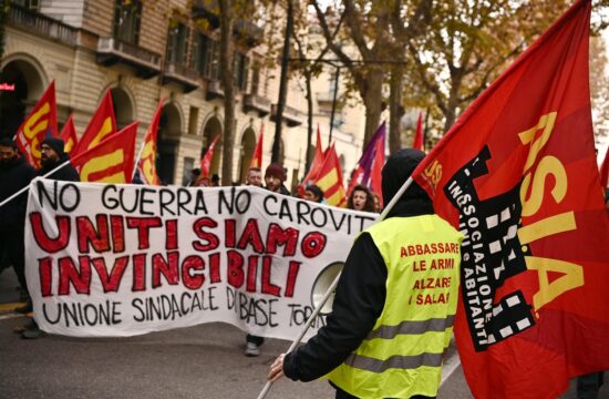 Protesti sindikatov v Italiji