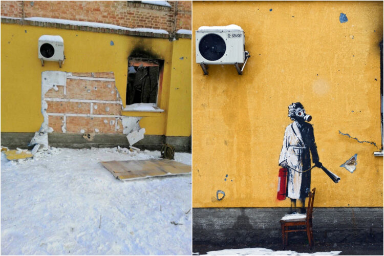 Banksy Ukrajina