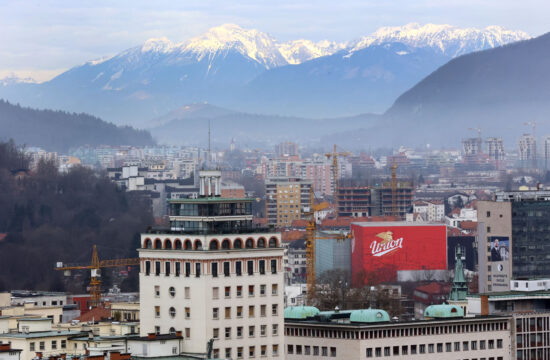 Ljubljana panorama celovška
