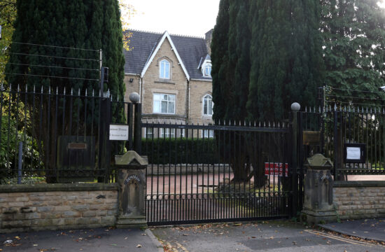FILE PHOTO: General view of the Chinese Consulate General in Manchester
