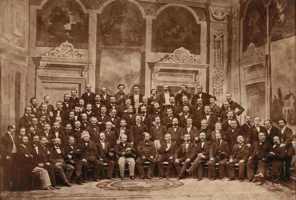 Prva fotografija Dunajskih filharmonikov