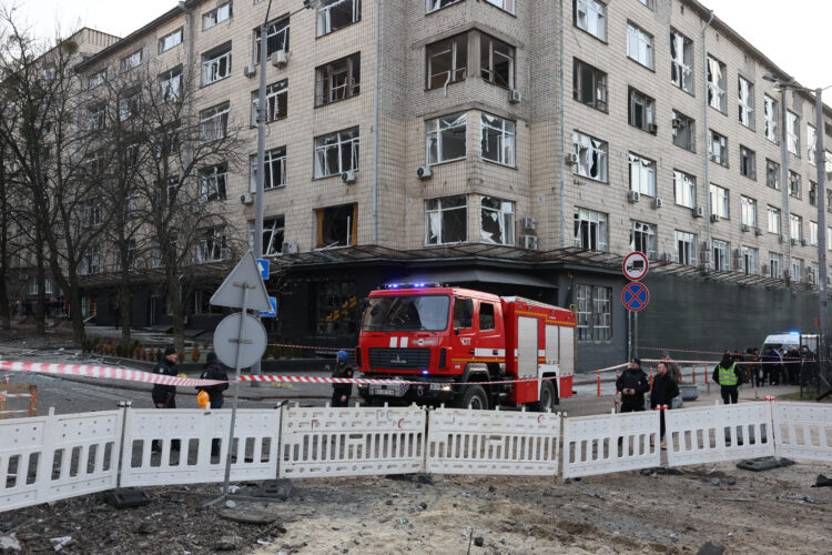 Obstreljevanje Kijeva - silvestrovo
