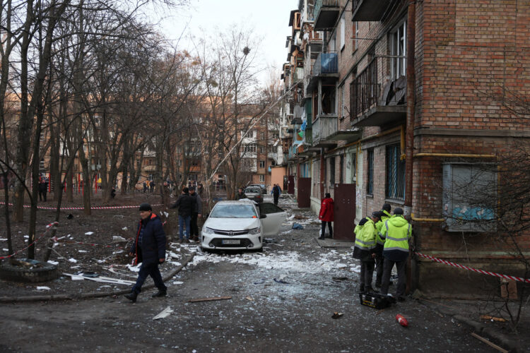 Obstreljevanje Kijeva - silvestrovo
