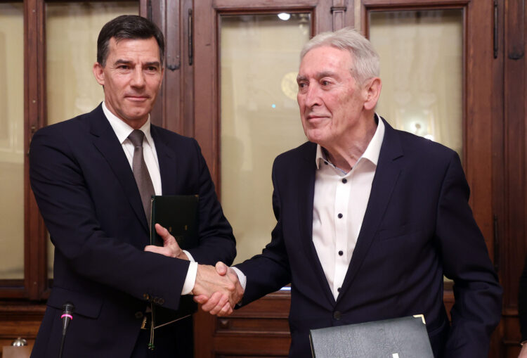 Zoran janković, koalicijski sporazum, podpis