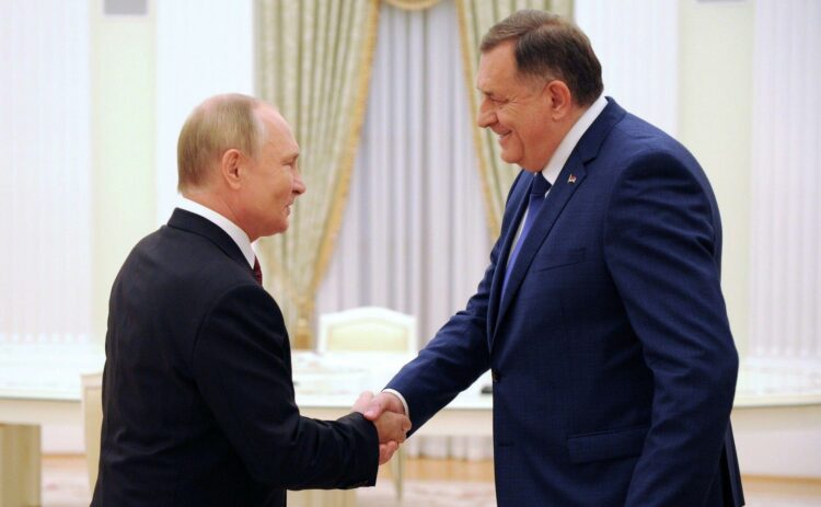 Vladimir Putin Milorad Dodik