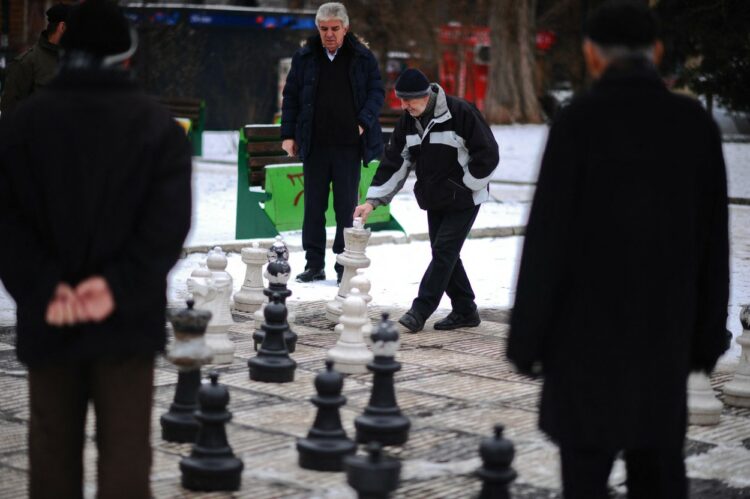 Igranje šaha v Sarajevu