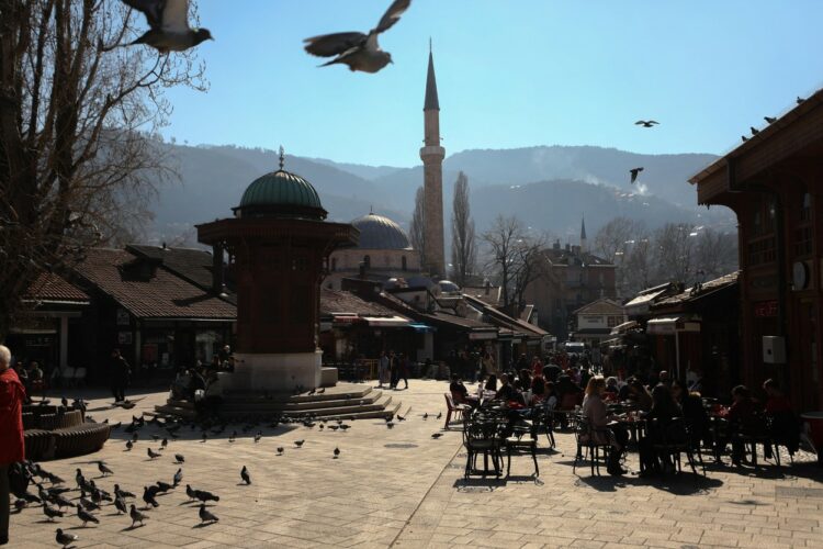 Baščaršija v Sarajevu
