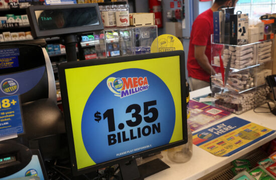 FILE PHOTO: "Millions" lottery drawing passes $1.35 billion in Great Neck, New York