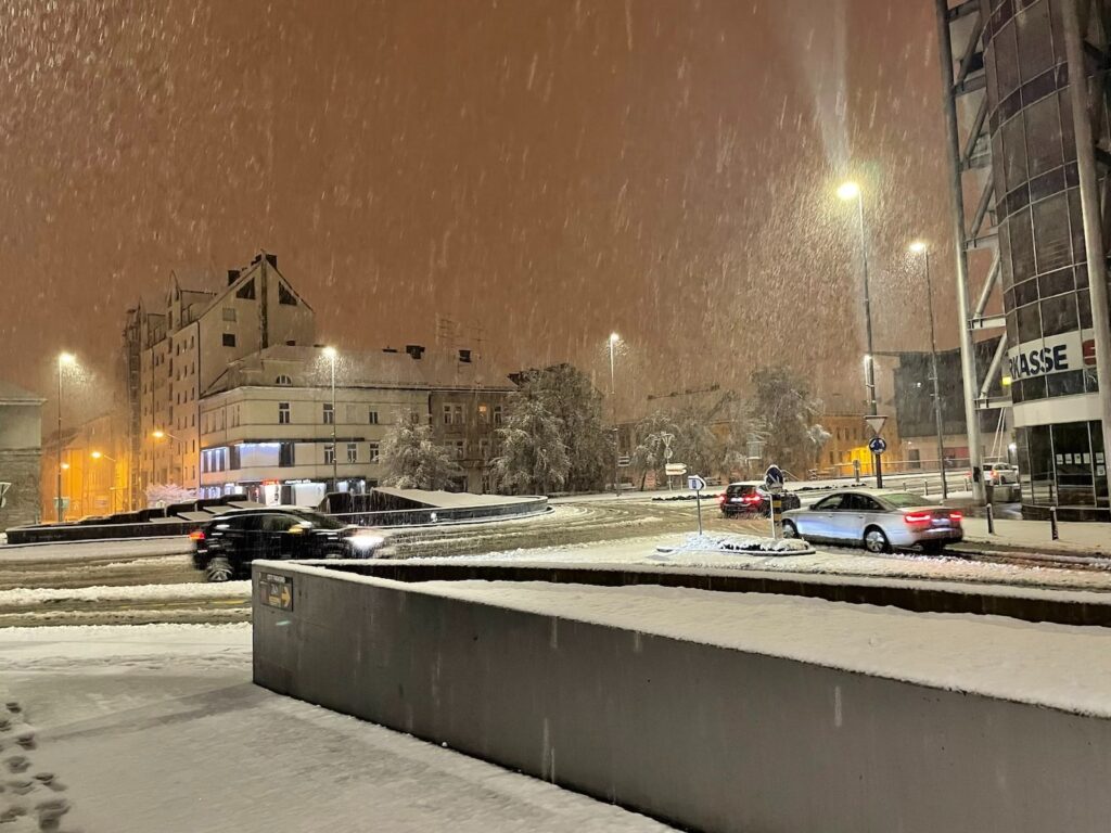 sneg, sneženje, Maribor