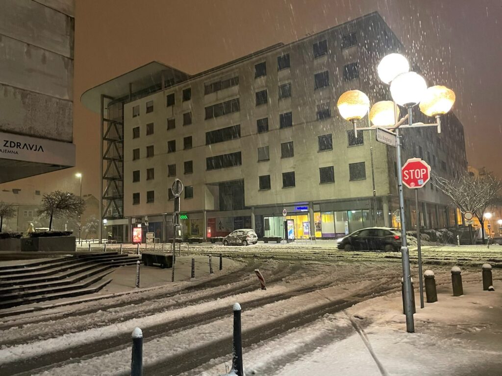 sneg, sneženje, Maribor