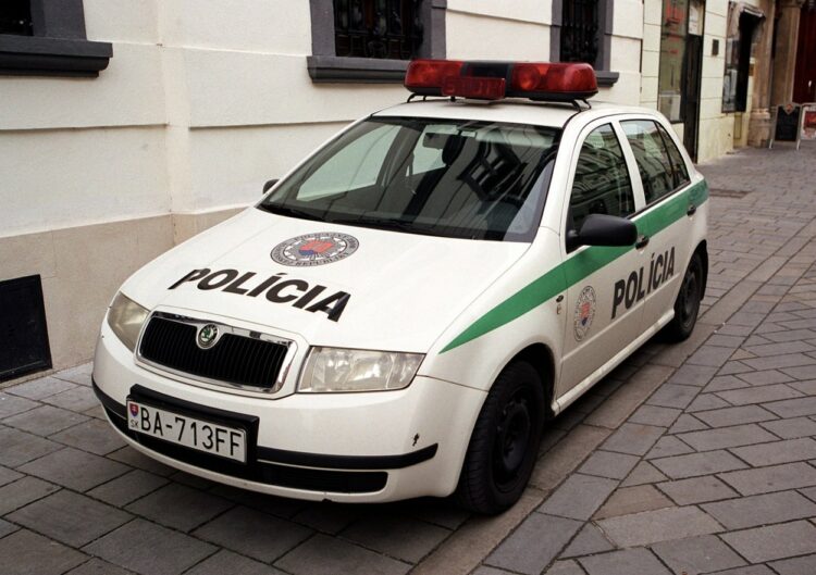 slovaška policija
