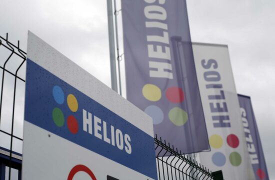 Protest v podjetju Helios