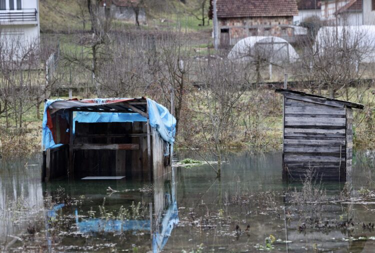 Poplave v občini Rudo v Bosni in Hercegovini